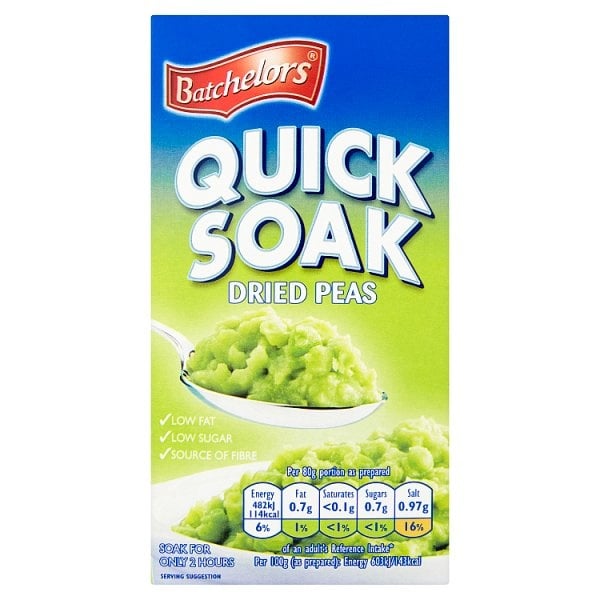 [627025] Batchelors Quick Soak Peas 250g