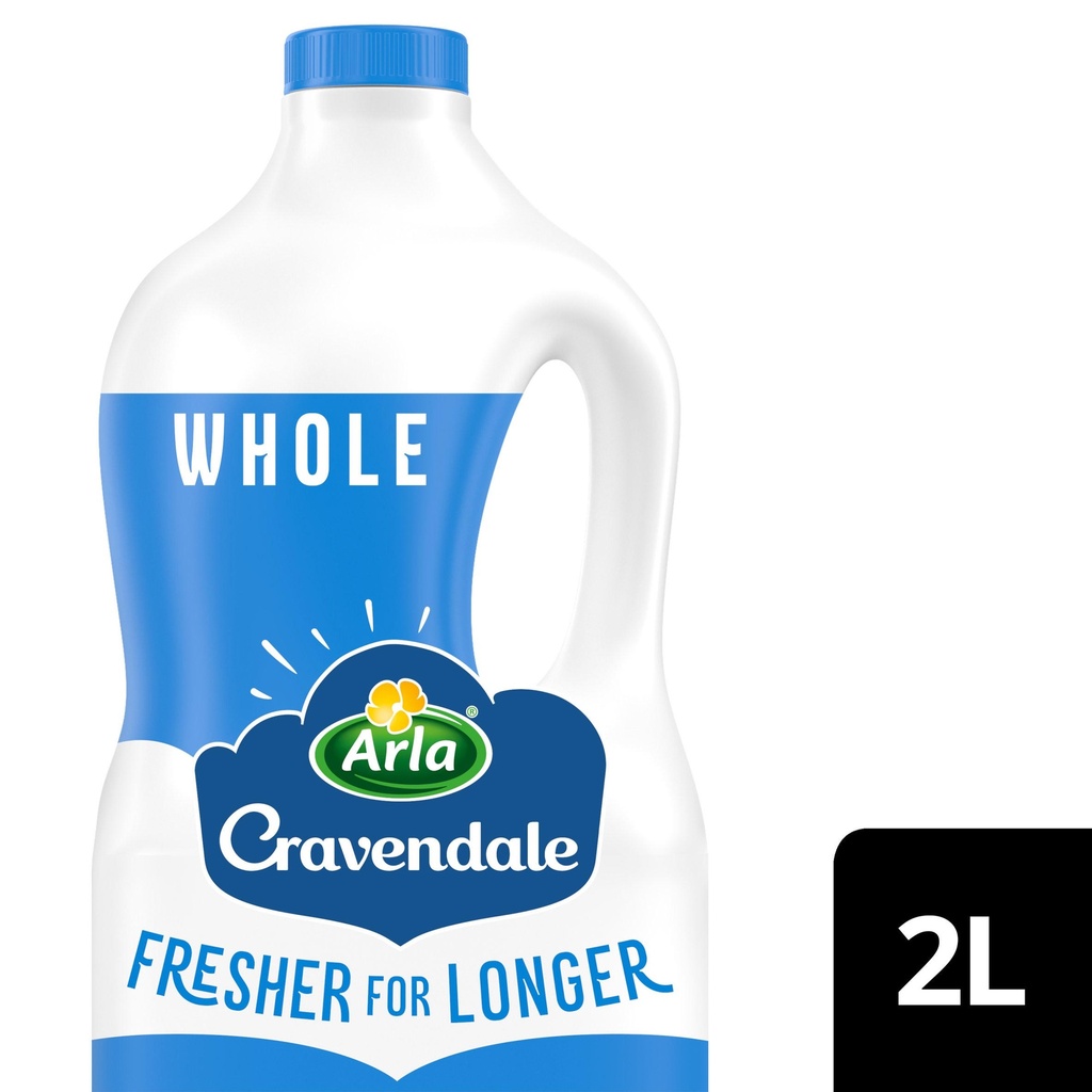 [29016] Cravendale Filtered Fresh Whole Milk 2L