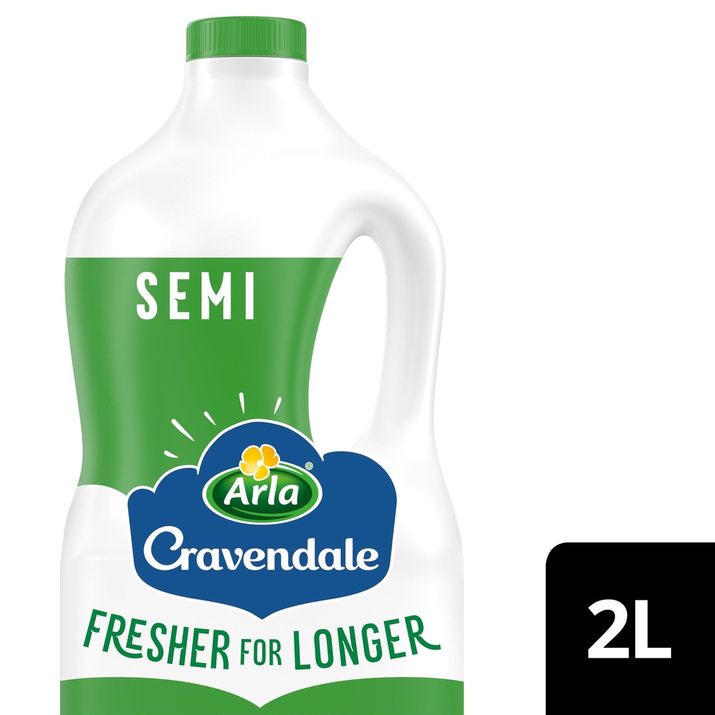 [29015] Cravendale Filtered Fresh Semi Skimmed Milk 2L