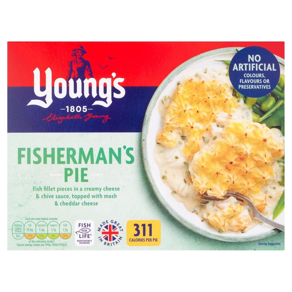 [75670] Youngs Fishermans Pie 300g
