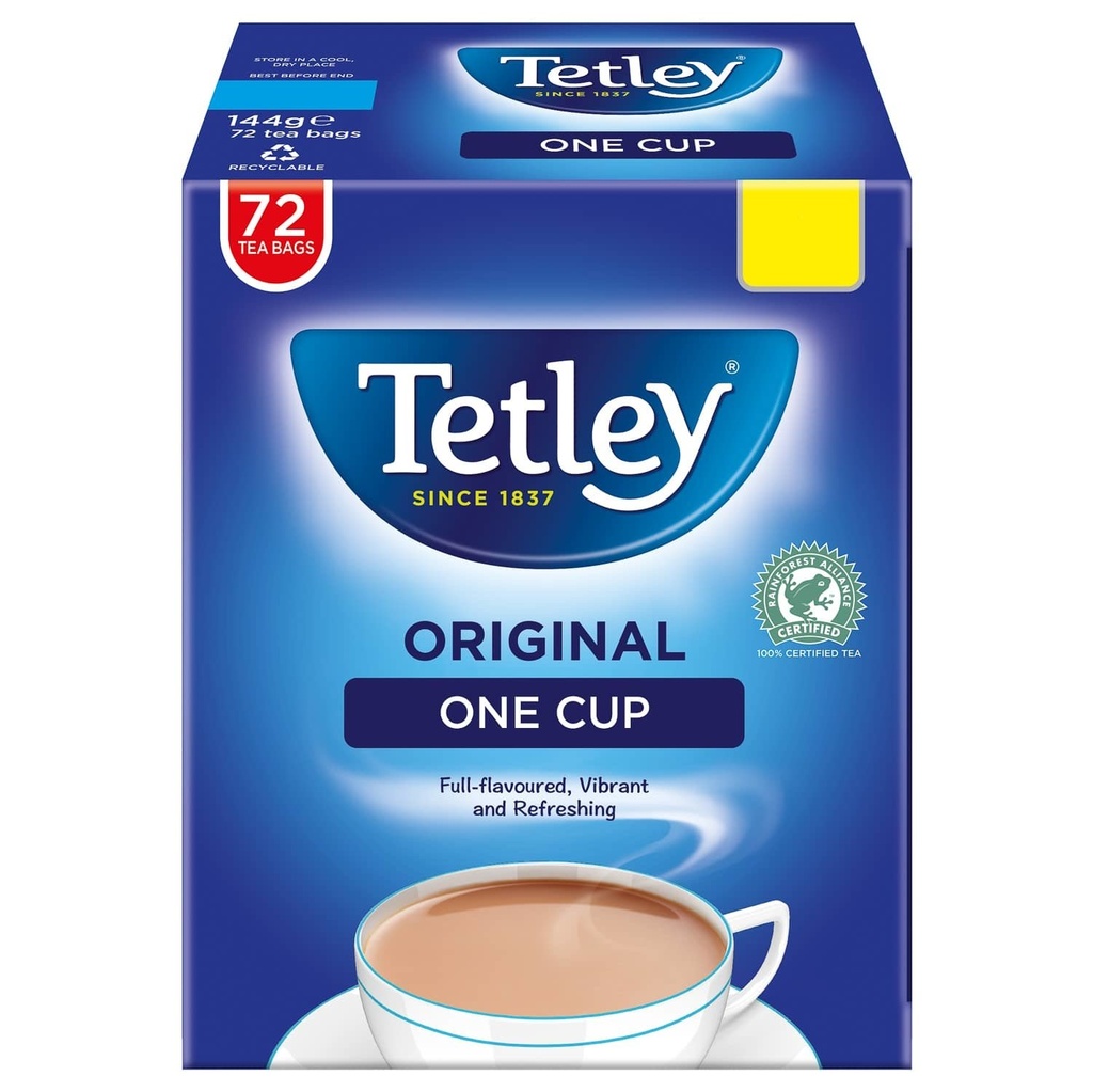 [28513] Tetley One Cup Tea Bags 72's