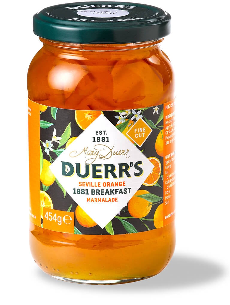 Duerrs Fine Cut Seville Orange Marmalade 454g