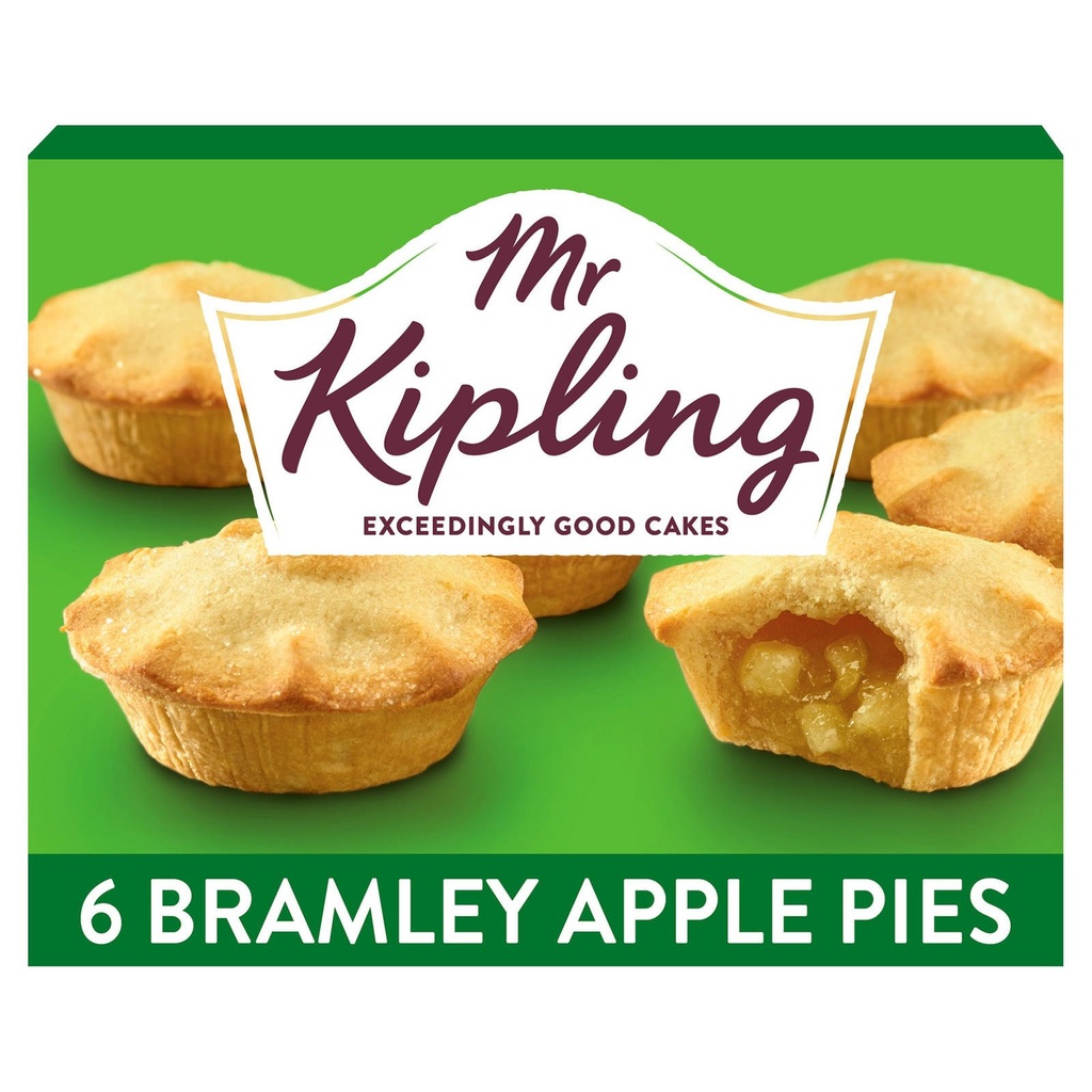 [9501] Mr Kipling 6 Bramley Apple Pies