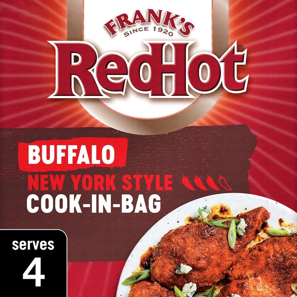 [113915670] Franks Buffalo New York Style Cook in Bag