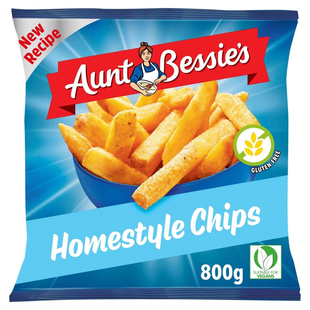[10542] Aunt Bessies Homestyle Chips 800g