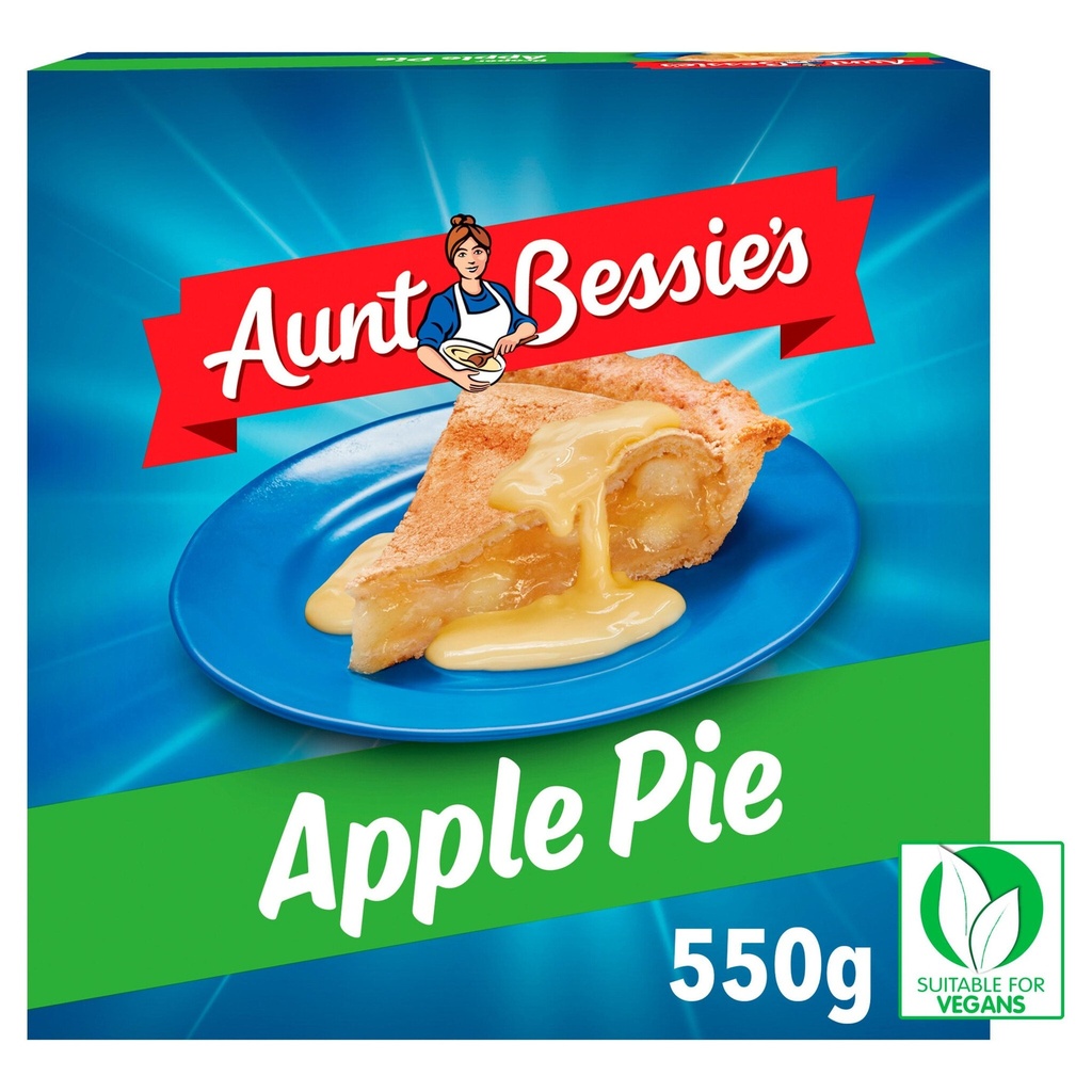 Aunt Bessies Bramley Apple Pie 550g