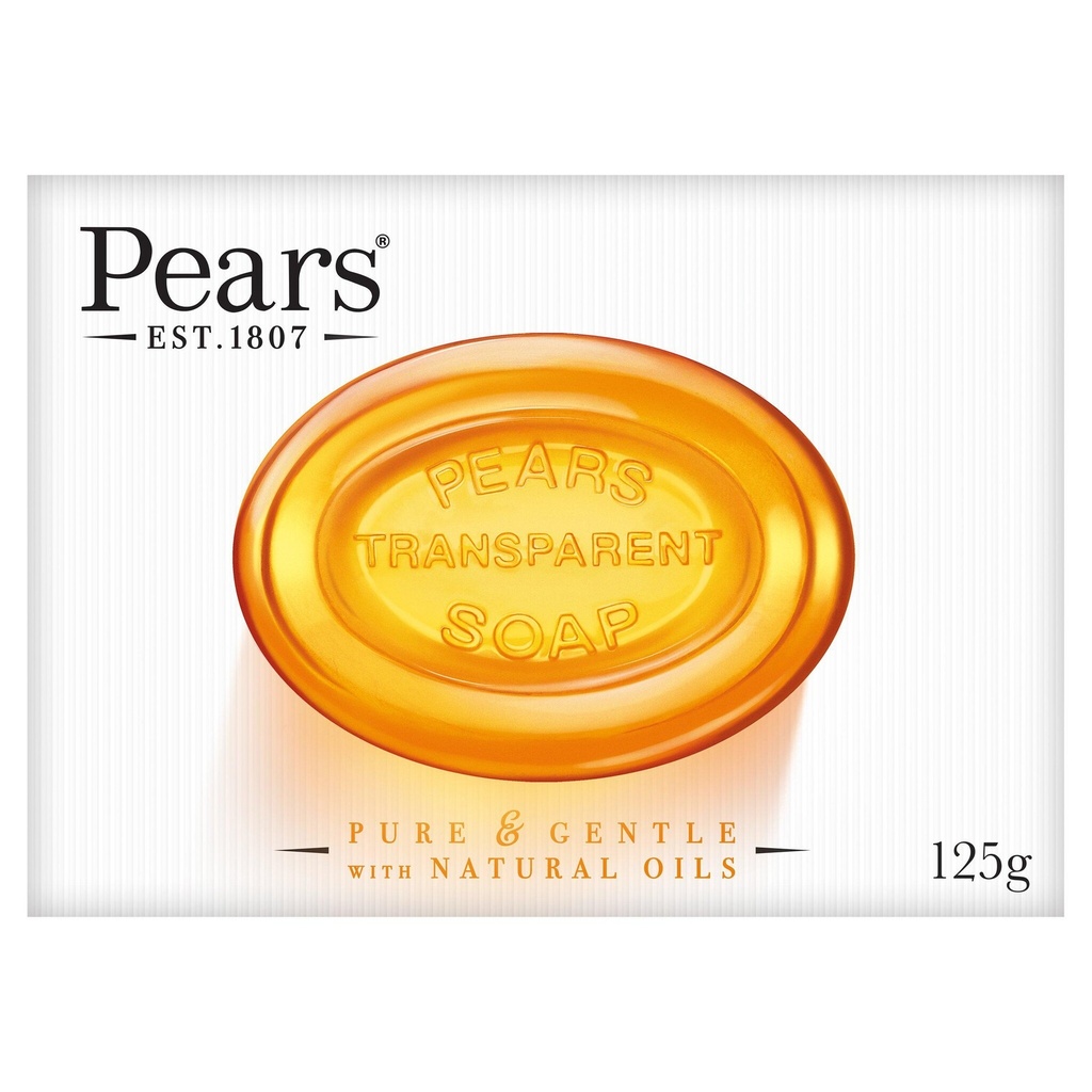 [PEARS-SOAP] Pears Transparent Bar Soap 125g