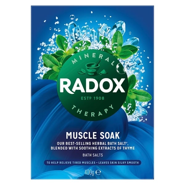 [650838] Radox Muscle Soak Bath Salts 400g