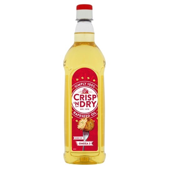 Crisp n Dry 100% Rapeseed Oil 1 Litre