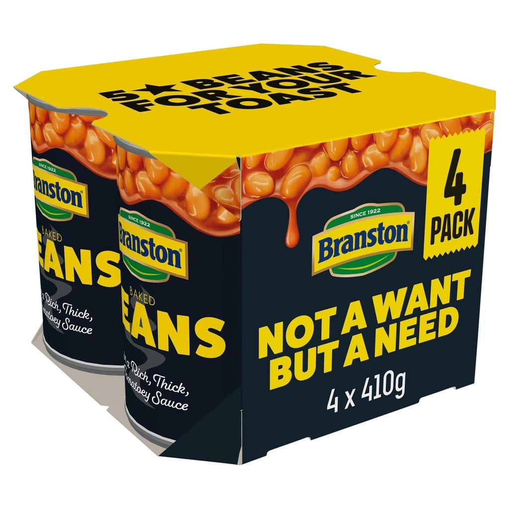 [130739020] Branston Baked Beans 4x410g