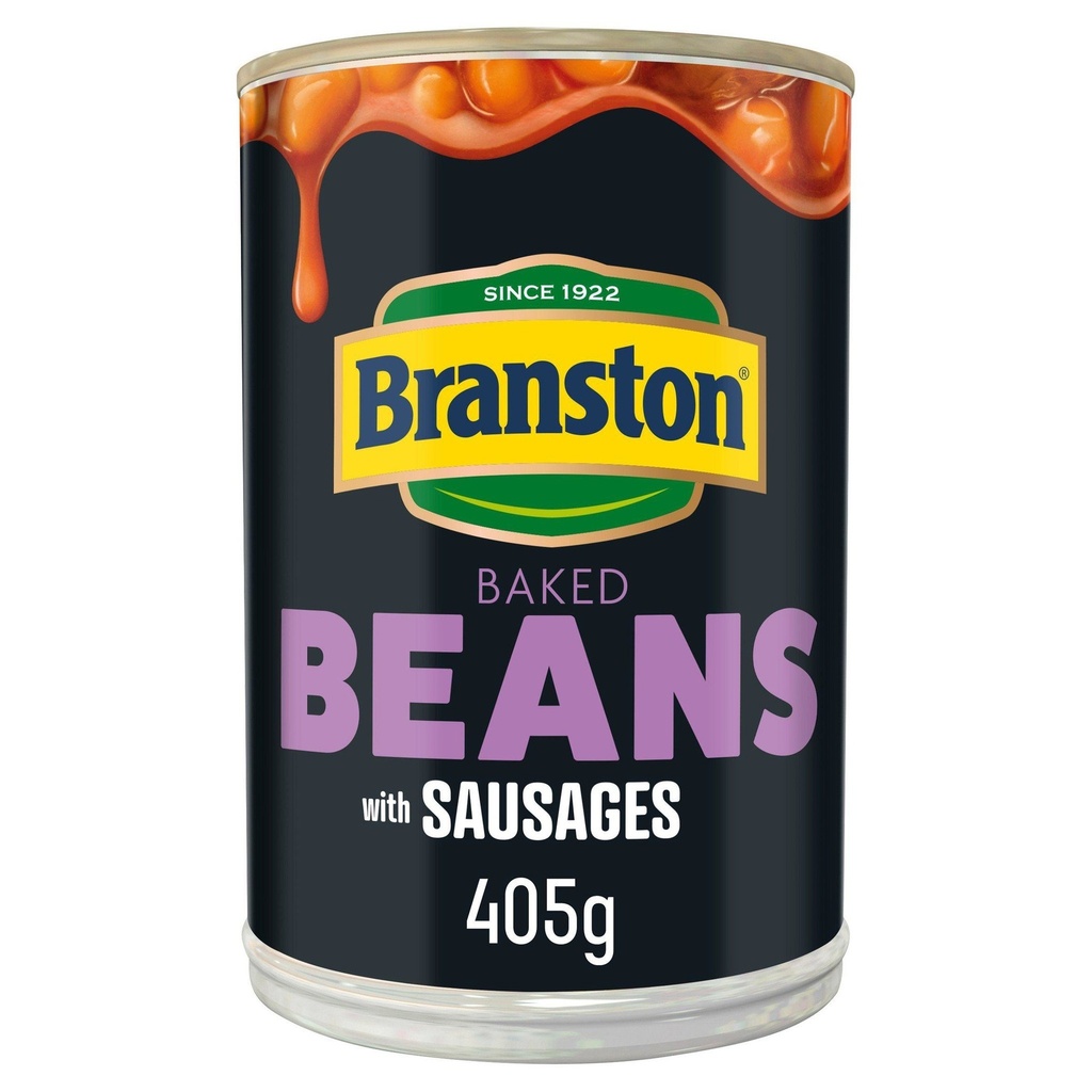 [132413] Branston Baked Beans with Sausages 405g