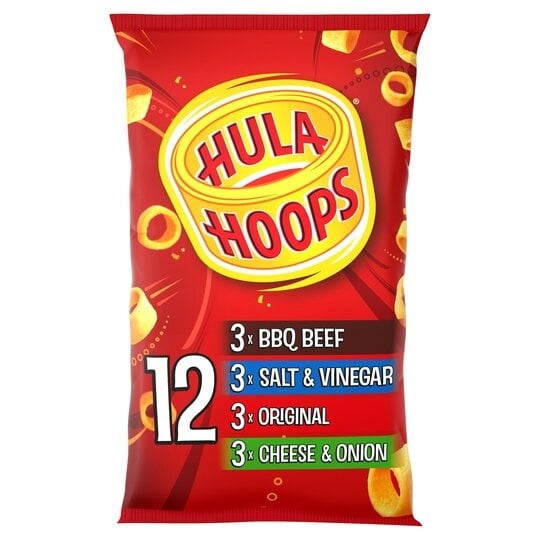Hula Hoops Family Pack 12x24g