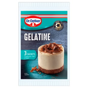 [149010] Dr. Oetker Gelatine Sachet 3 x 12g