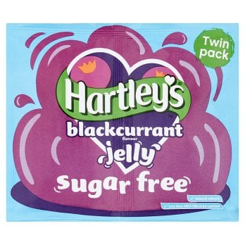 [626847] Hartleys Sugar Free Blackcurrant Flavour Jelly 2 x 11.5g