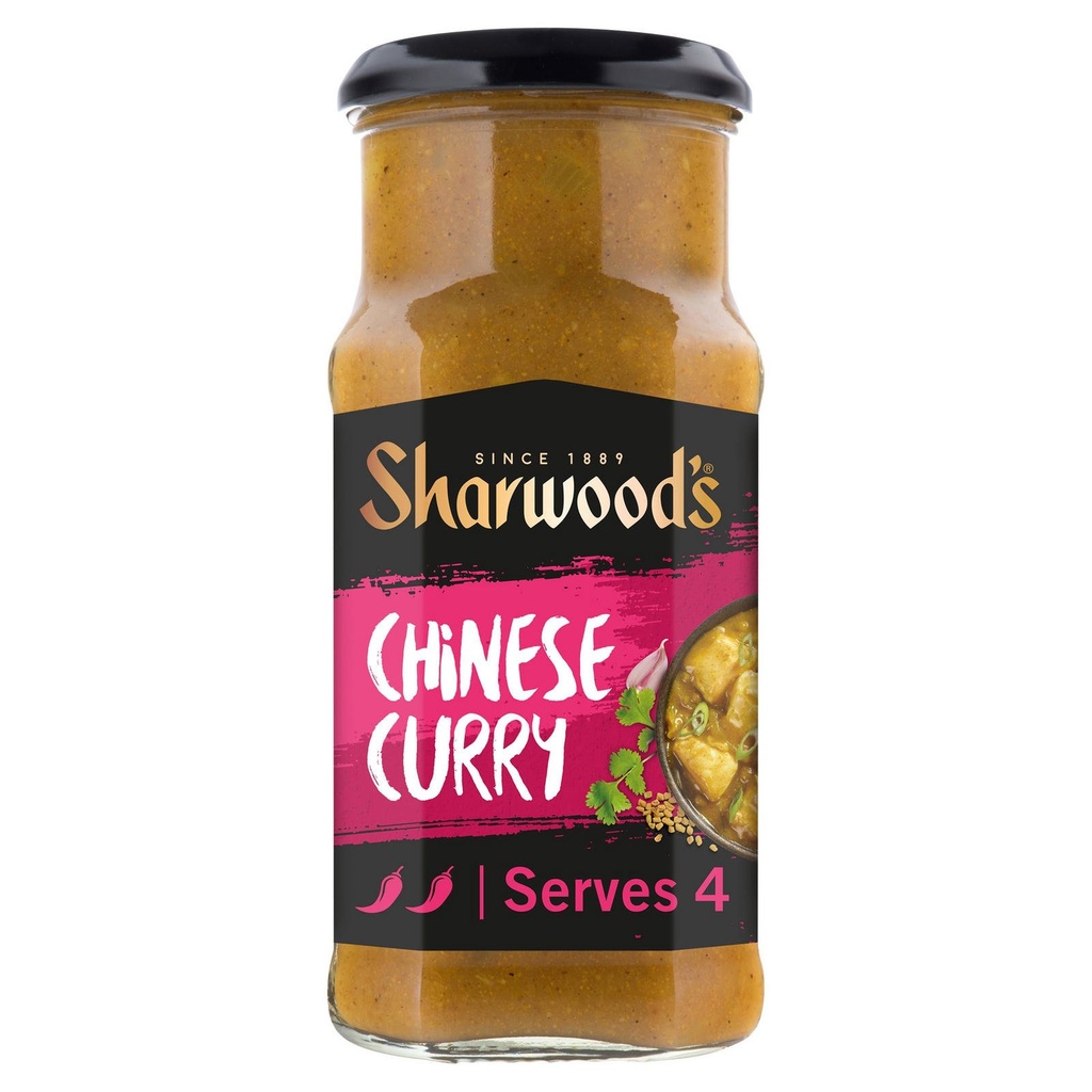 [87308] Sharwoods Chinese Curry Sauce 425g