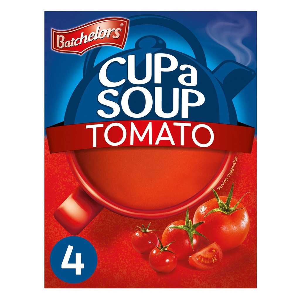 [118489] Batchelors Cup a Soup Tomato 4 Sachets
