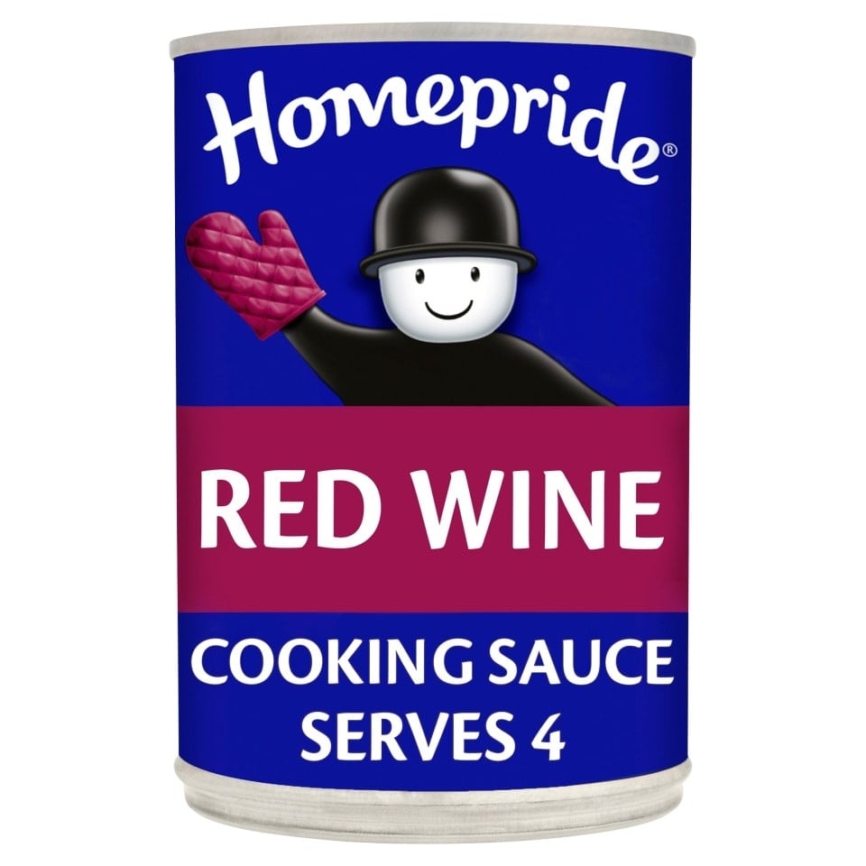 [106365665] Homepride Cook in Sauce Red Wine Can 400g