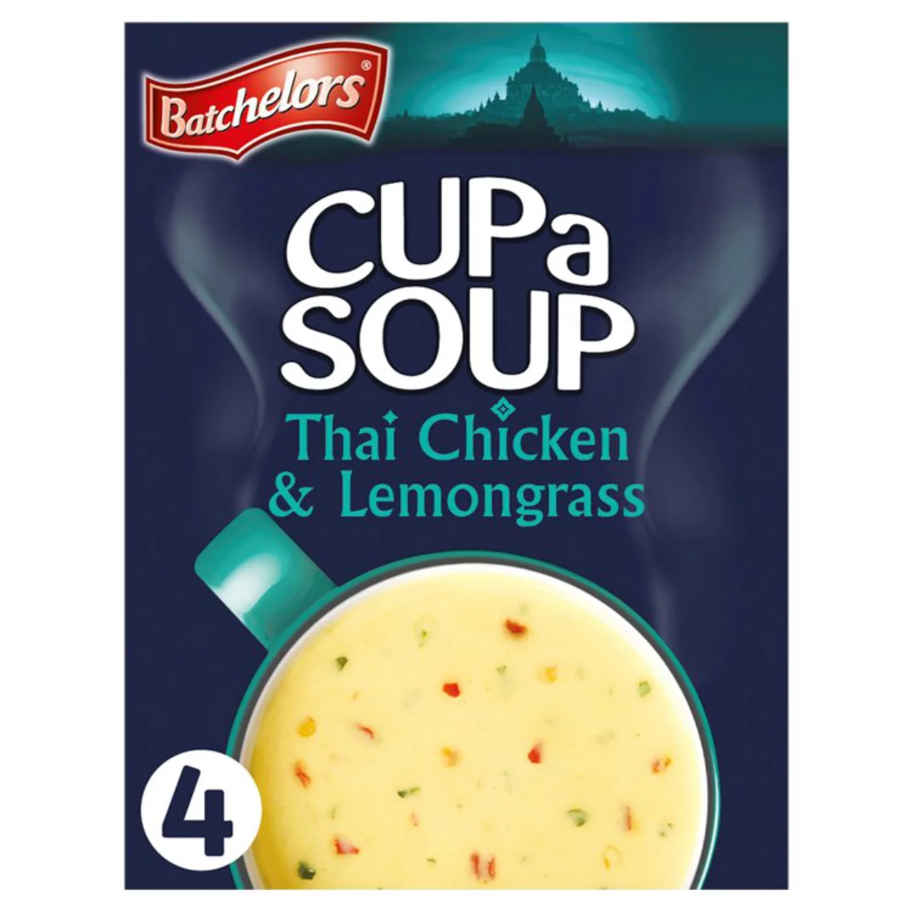 Batchelors Cup A Soup Chicken & Lemongrass 4 Pack
