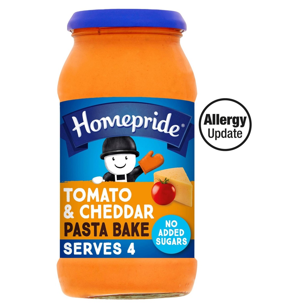 [94820] Homepride Pasta Bake Creamy Tomato & Cheddar 485g