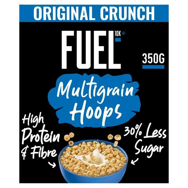 [47680] FUEL10K Multigrain Hoops Original Crunch 350g