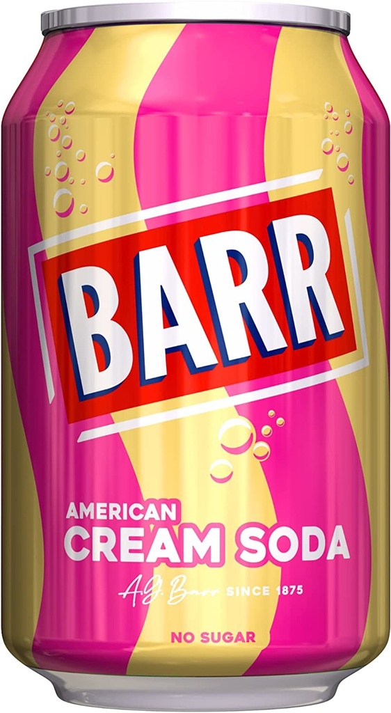 [182958] Barr Cream Soda 330ml