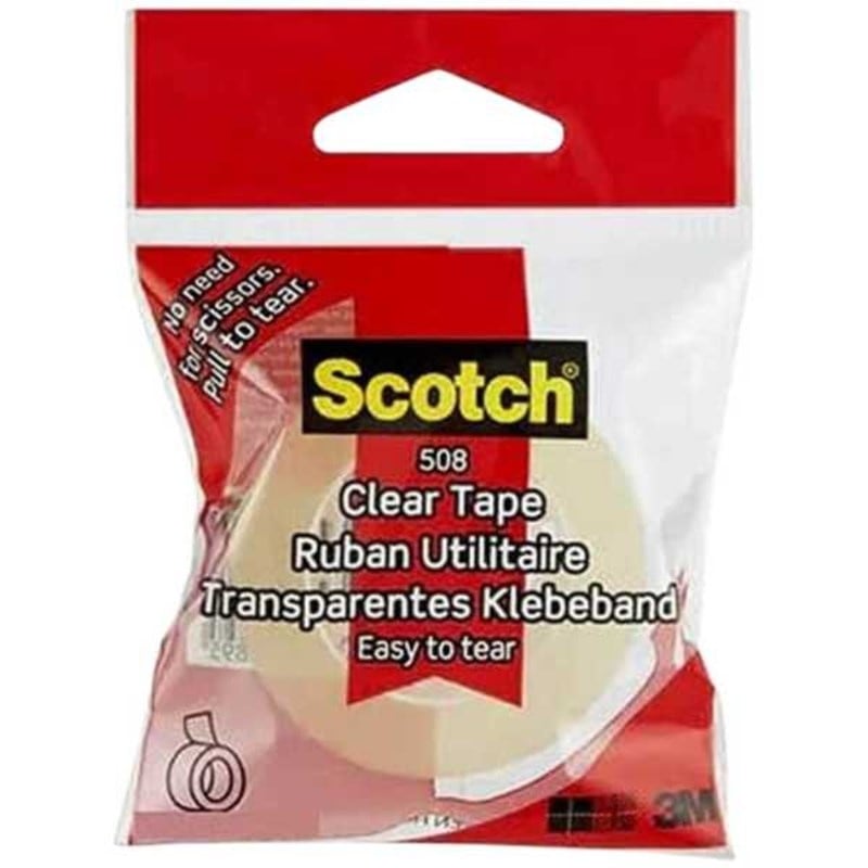 [500866] Scotch 508 Clear Tape 25mm x 50m