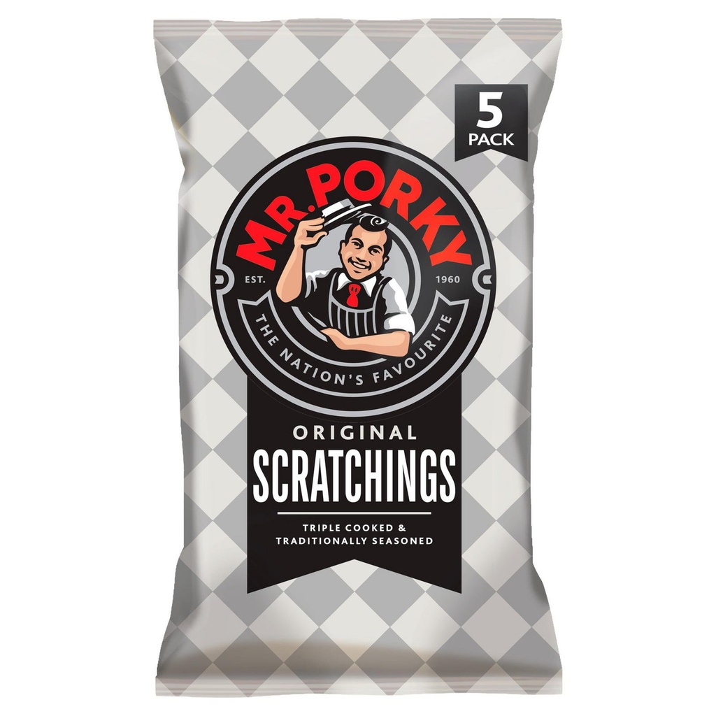 [84118] Mr. Porky Original Scratchings 5 x 16.5g