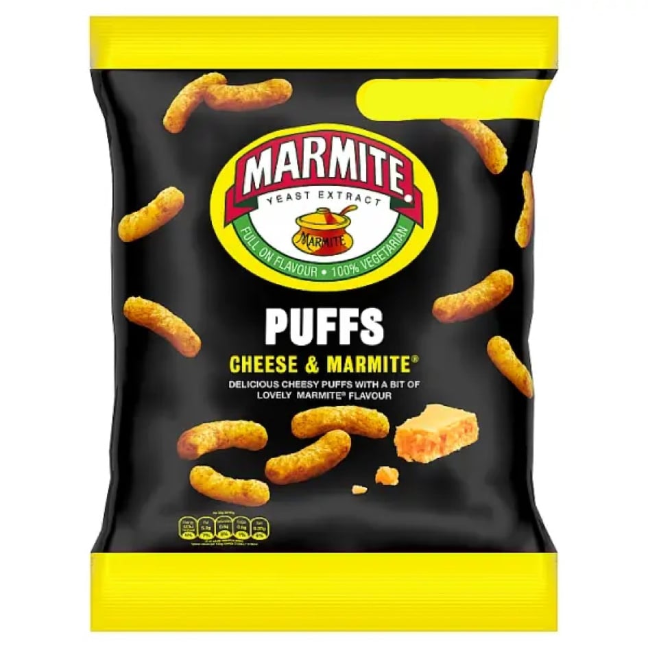 Marmite Cheese Puffs 60g