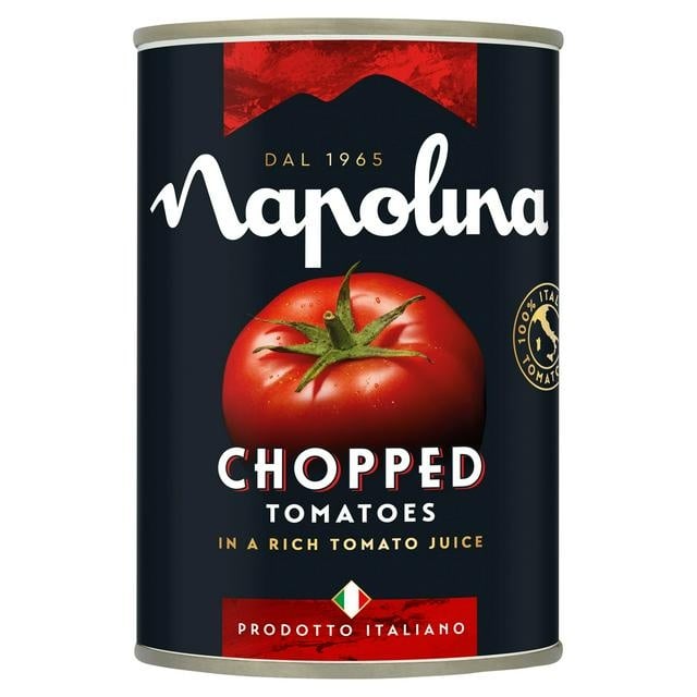 [10154] Napolina Chopped Tomatoes 400g