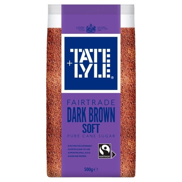Tate & Lyle Dark Brown Soft Sugar 500g