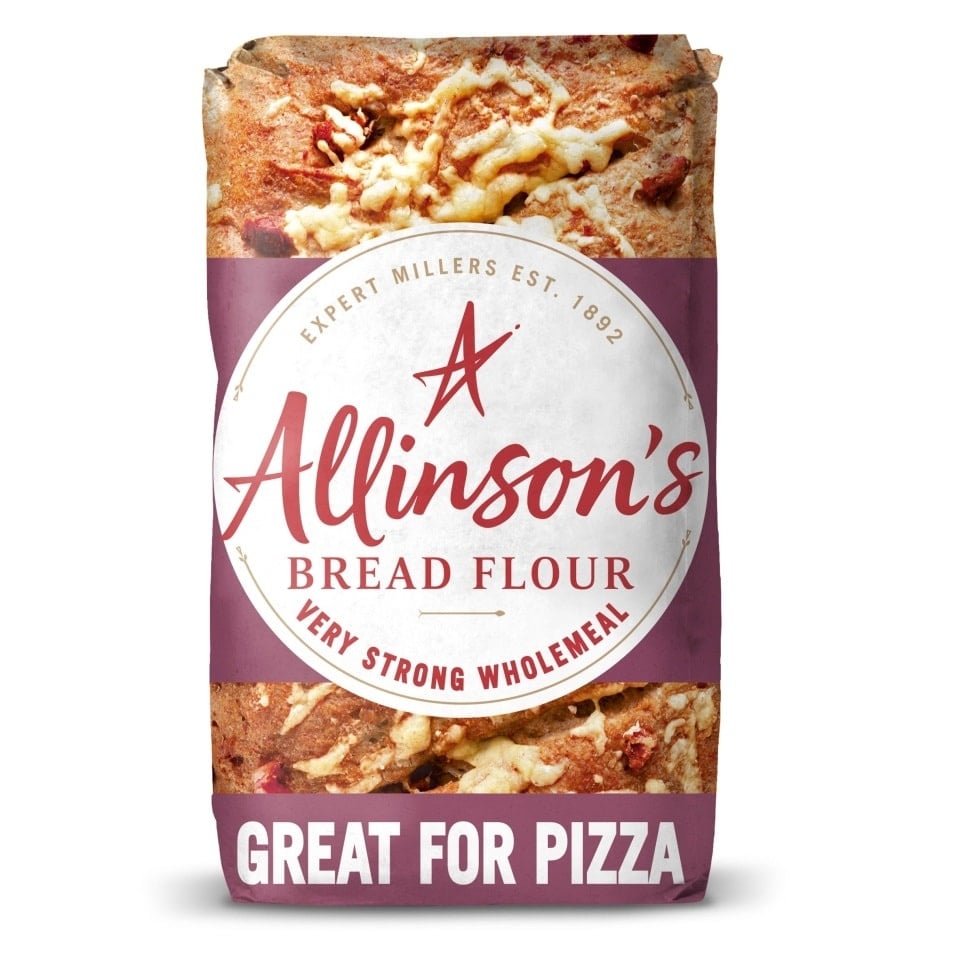 [113047702] Allinsons Very Strong Wholemeal Bread Flour 1kg
