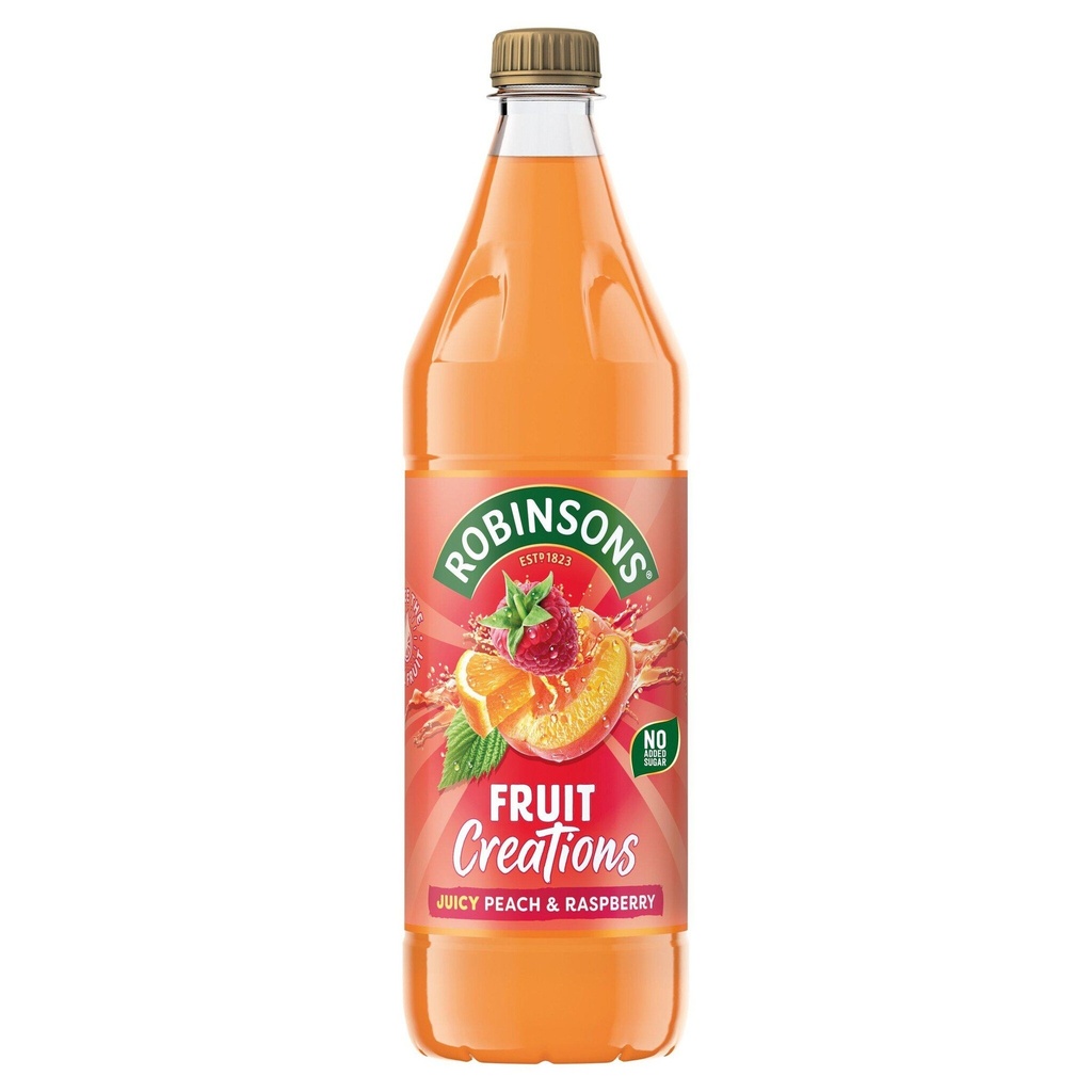 [71794] Robinsons Fruit Creations Peach & Raspberry 1L