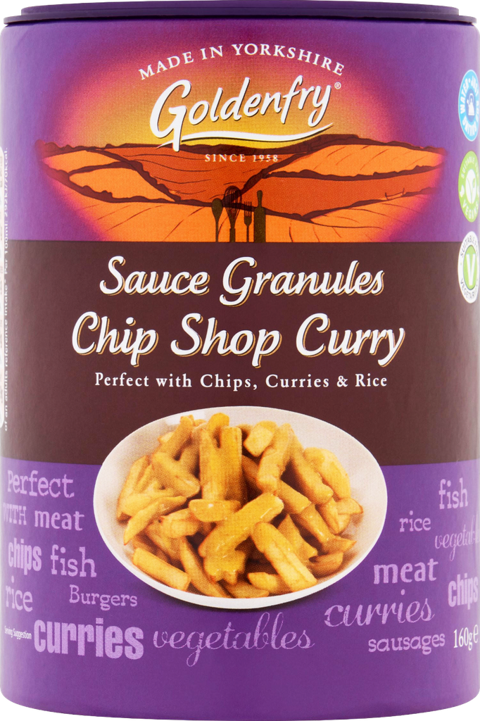[123277] Goldenfry Chip Shop Curry Sauce Granules 160g