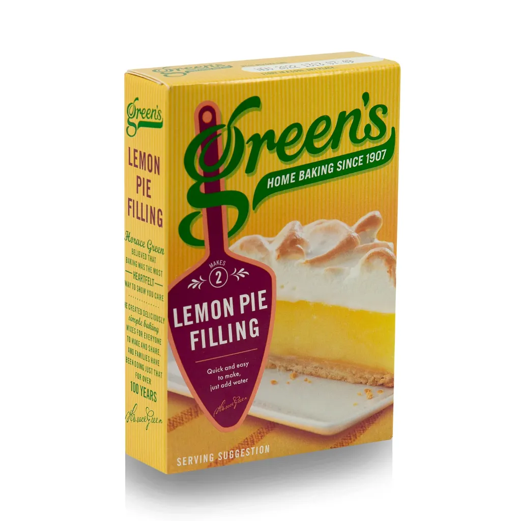 [03GREL01] Greens Lemon Pie Filling 140g