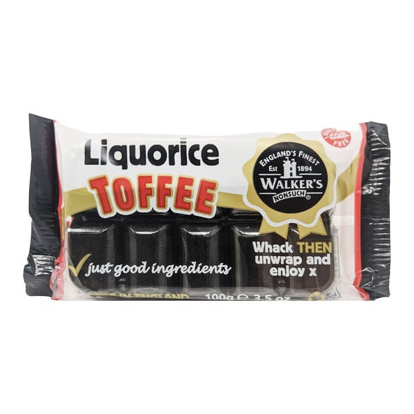 Walkers Liquorice Toffee Bar 100g