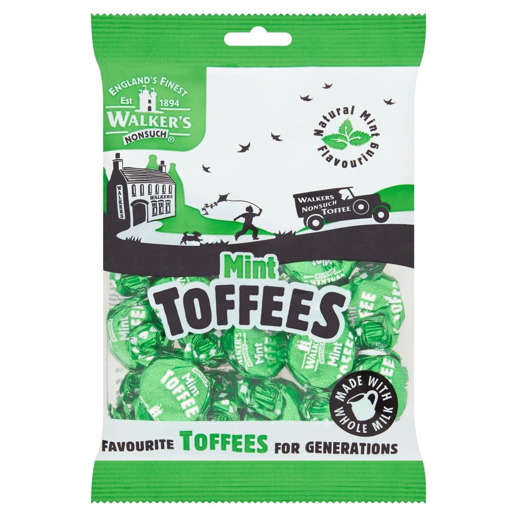 [154937] Walkers Mint Toffee 150g
