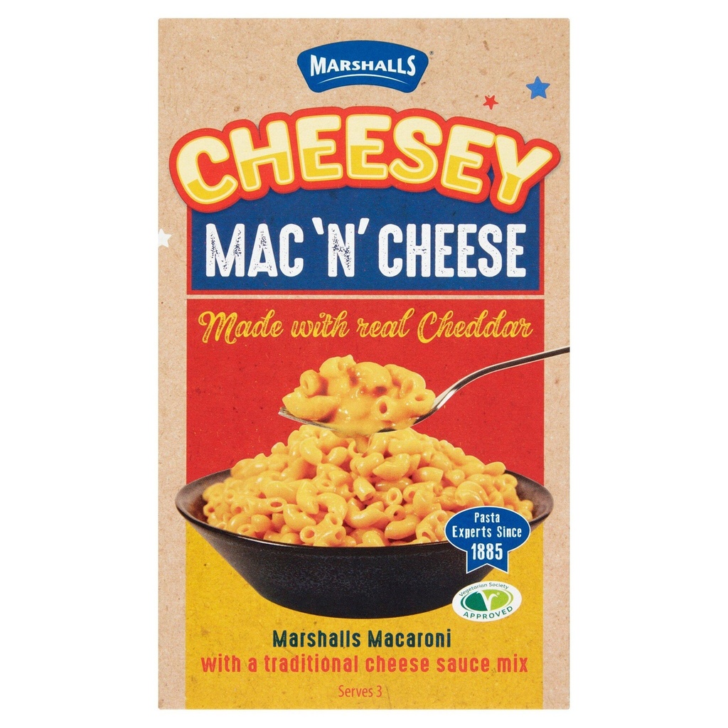 [1066777] Marshalls Cheesey Mac 'N' Cheese 190g