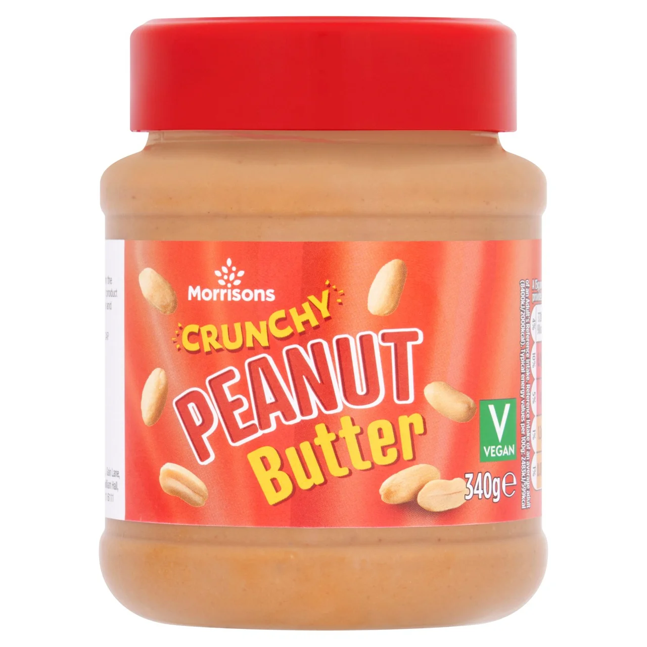 [113828613] Morrisons Crunchy Peanut Butter 340g