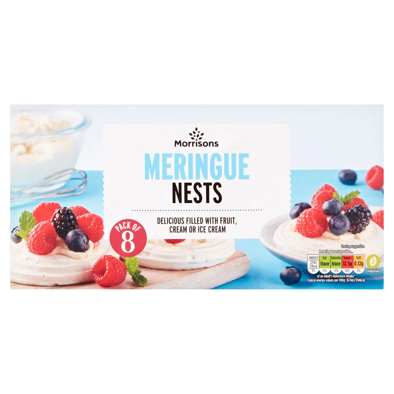 Morrisons Meringue Nests 8pk