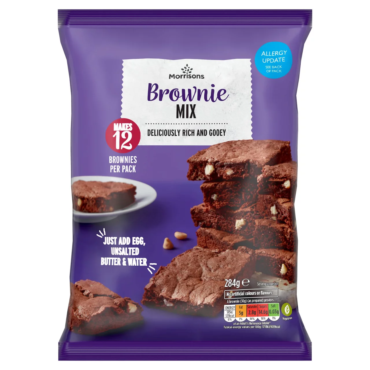 Morrisons Brownie Mix 284g