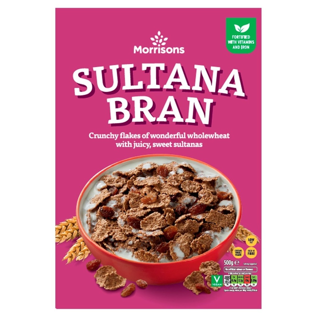 [105362091] Morrisons Sultana Bran 500g