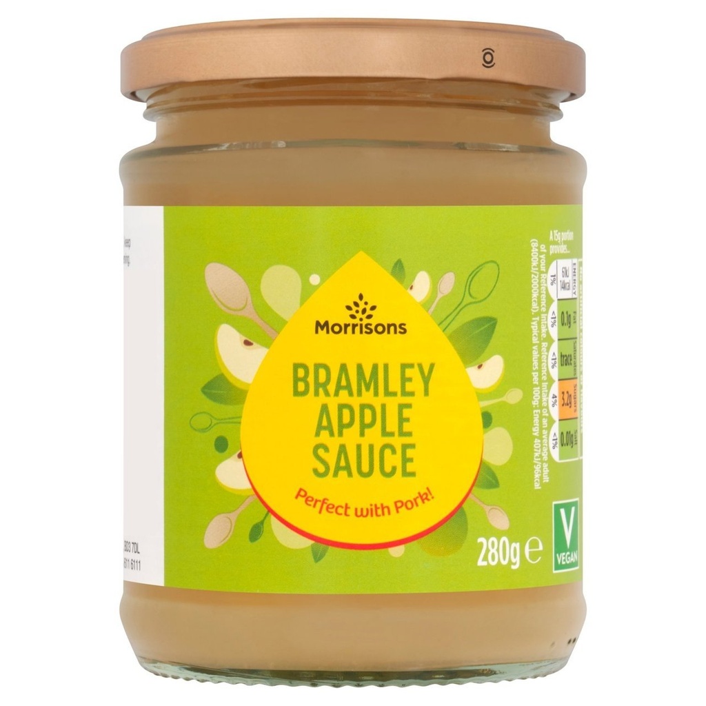 [105470885] Morrisons Bramley Apple Sauce 280g