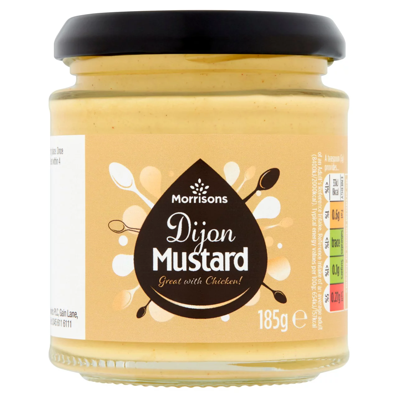 [105461954] Morrisons Dijon Mustard 185g