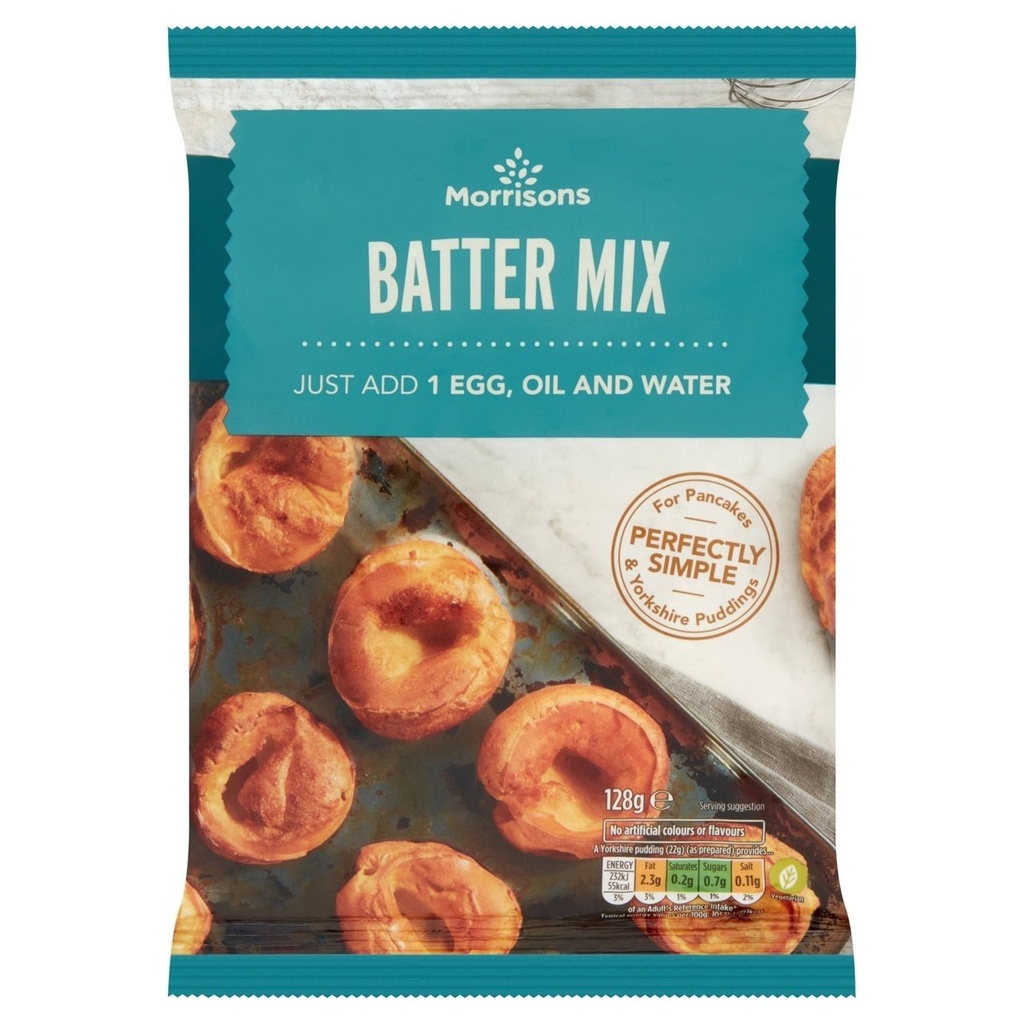 Morrisons Yorkshire Pudding Batter Mix 128g