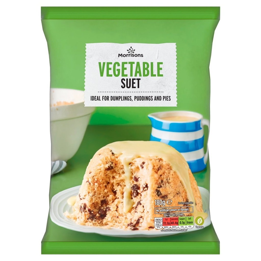 [105656276] Morrisons Vegetable Suet 180g