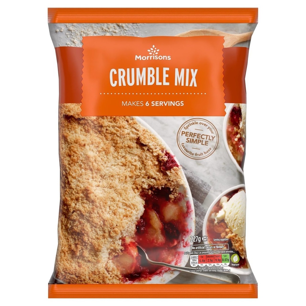 [105656057] Morrisons Crumble Mix 227g