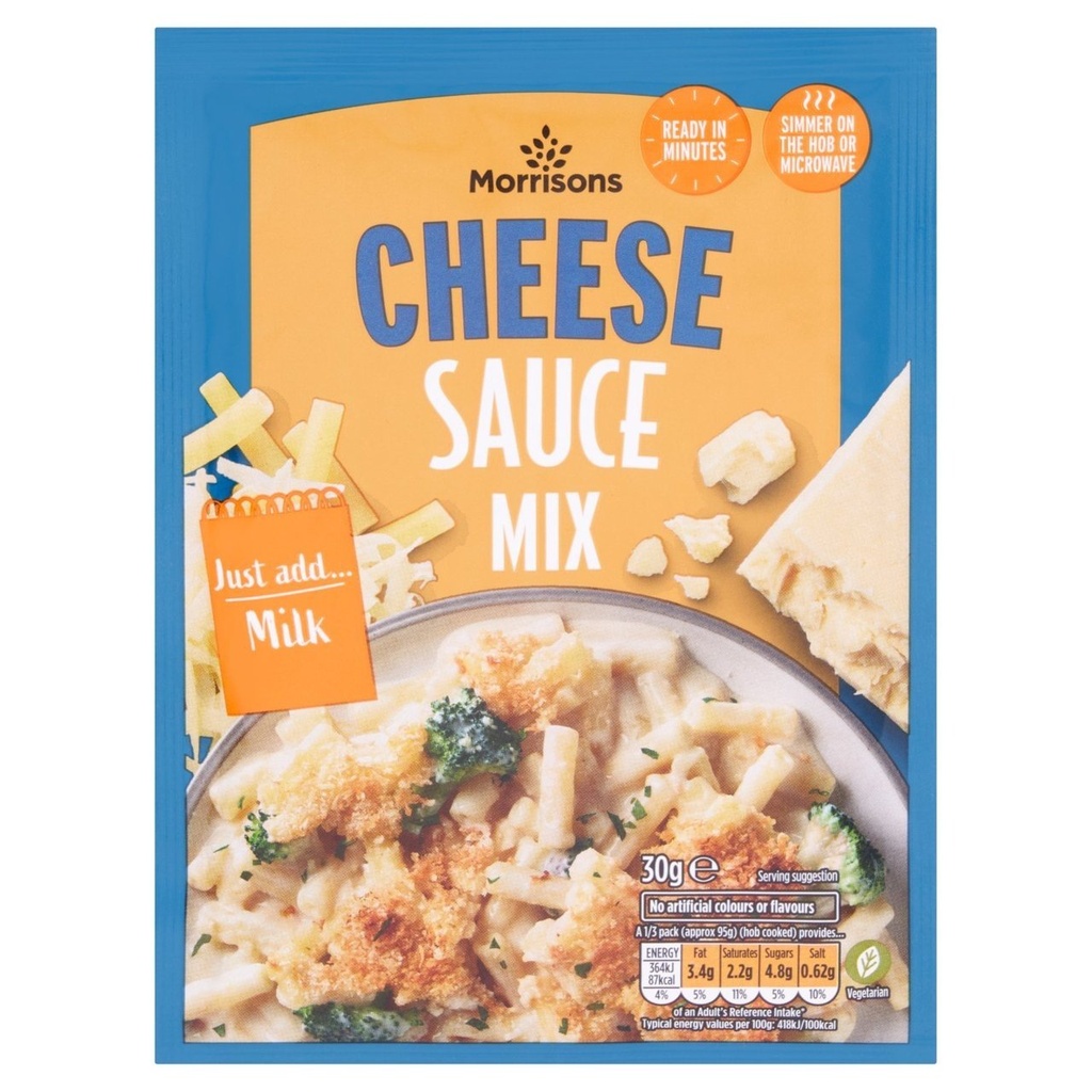 [111846535] Morrisons Simmer Sauce Cheese Mix 30g