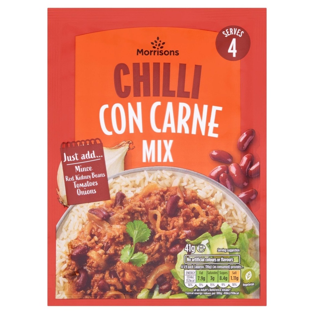 [111846519] Morrisons Chilli Con Carne Mix 41g
