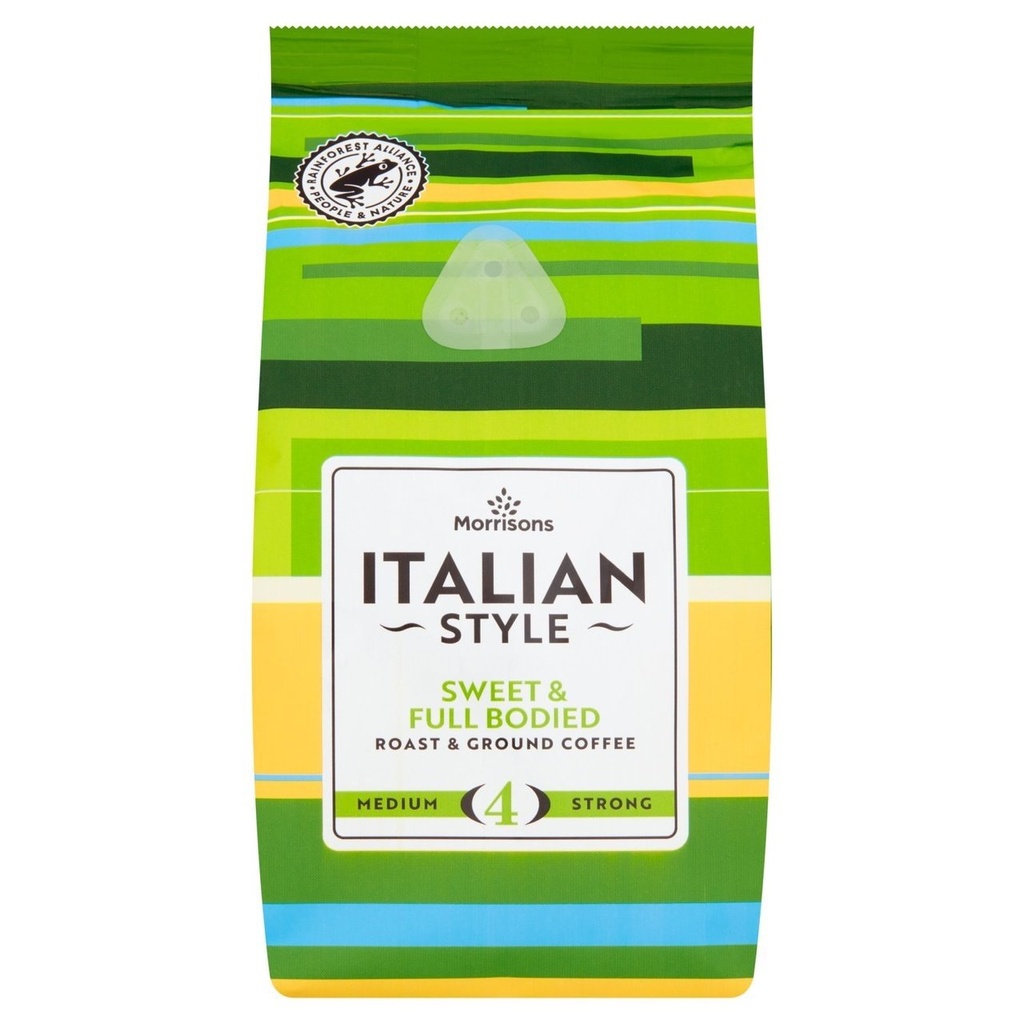 [106025901] Morrisons Italian Roast Ground Coffee 227g