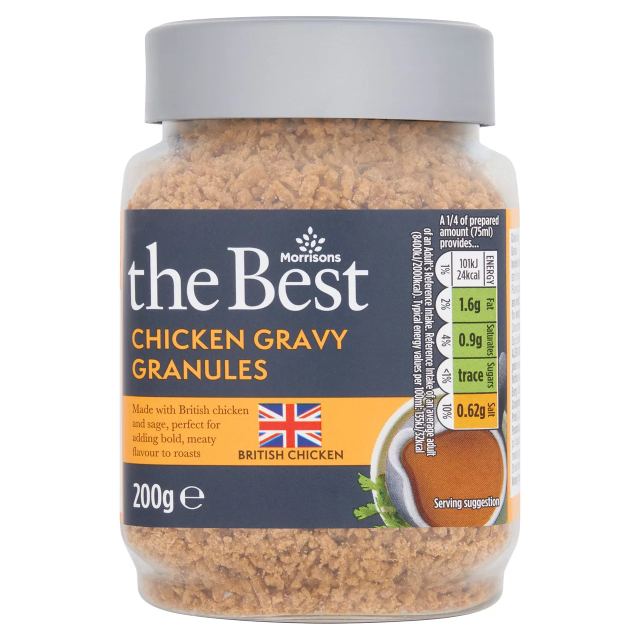 [108386030] Morrisons The Best Chicken Gravy Granules 200g